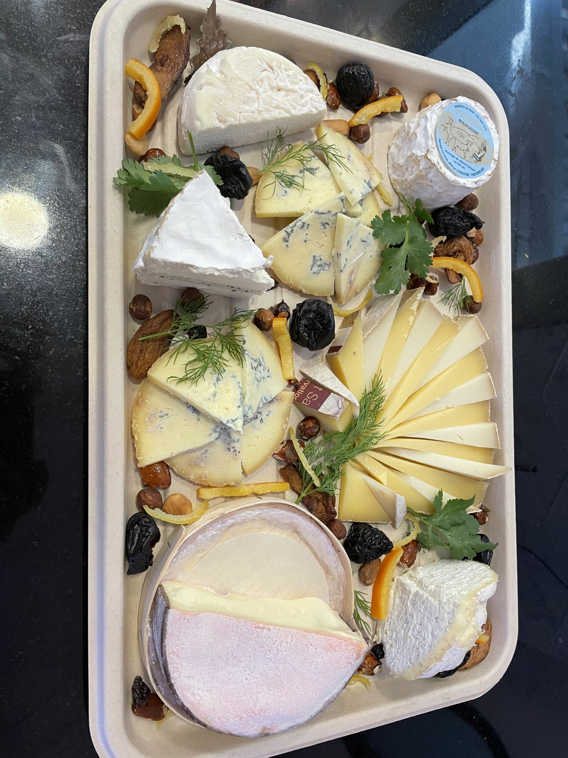 Plateau de fromages pour 7 personnes - Maison Maillard